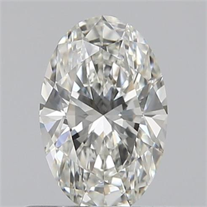 Picture of 0.50 Carats, Oval G Color, IF Clarity and Certified by GIA