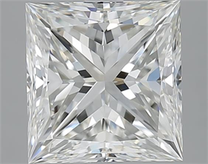 Picture of 3.01 Carats, Princess G Color, VS1 Clarity and Certified by GIA