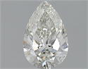 1.01 Carats, Pear J Color, VS2 Clarity and Certified by GIA