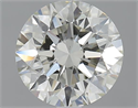 1.51 Carats, Round with Excellent Cut, K Color, VS1 Clarity and Certified by IGI