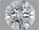 1.70 Carats, Round with Excellent Cut, E Color, VS2 Clarity and Certified by GIA