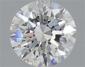 Picture of 2.50 Carats, Round with Excellent Cut, H Color, VVS1 Clarity and Certified by GIA