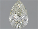 1.01 Carats, Pear K Color, IF Clarity and Certified by GIA