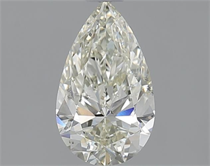 Picture of 1.01 Carats, Pear J Color, SI1 Clarity and Certified by GIA
