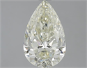 2.04 Carats, Pear K Color, SI2 Clarity and Certified by GIA