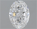 1.01 quilates, Ovalado , Color E, claridad VVS1 y certificado por GIA