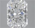 3.01 Carats, Radiant F Color, SI2 Clarity and Certified by GIA
