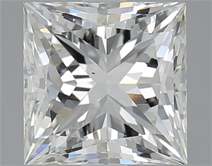 Picture of 2.01 Carats, Princess I Color, VS2 Clarity and Certified by GIA