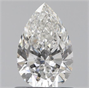 0.70 Carats, Pear F Color, VS1 Clarity and Certified by GIA