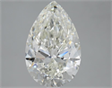 3.01 Carats, Pear H Color, VS1 Clarity and Certified by GIA