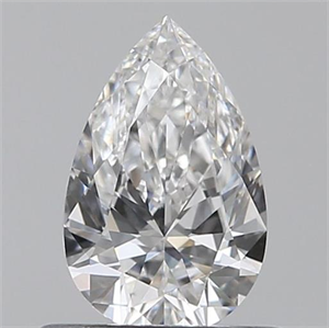 Picture of 0.50 Carats, Pear D Color, VS2 Clarity and Certified by GIA