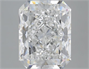 3.50 Carats, Radiant E Color, VS1 Clarity and Certified by GIA