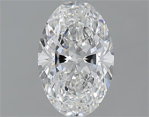 Picture of 1.01 Carats, Oval F Color, SI1 Clarity and Certified by GIA
