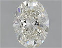 1.51 Carats, Oval J Color, SI2 Clarity and Certified by GIA