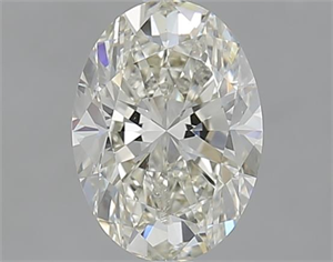 Picture of 1.51 Carats, Oval J Color, SI2 Clarity and Certified by GIA