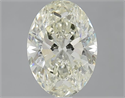 2.50 quilates, Ovalado , Color L, claridad SI2 y certificado por GIA