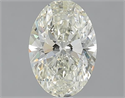 1.30 Carats, Oval J Color, SI1 Clarity and Certified by GIA