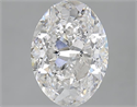 3.02 Carats, Oval F Color, SI2 Clarity and Certified by IGI