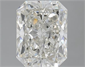 2.01 Carats, Radiant H Color, SI2 Clarity and Certified by GIA