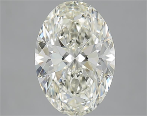 Picture of 3.02 Carats, Oval J Color, VVS1 Clarity and Certified by IGI