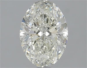 Picture of 1.51 Carats, Oval I Color, SI2 Clarity and Certified by GIA