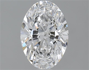 Picture of 1.30 Carats, Oval E Color, SI1 Clarity and Certified by GIA