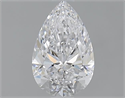1.01 Carats, Pear D Color, SI1 Clarity and Certified by GIA