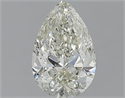 1.01 Carats, Pear J Color, SI2 Clarity and Certified by GIA