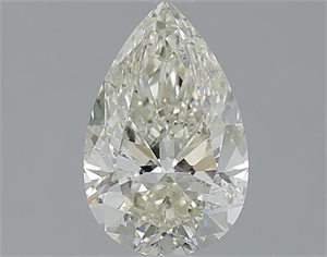 Picture of 1.02 Carats, Pear J Color, SI1 Clarity and Certified by GIA