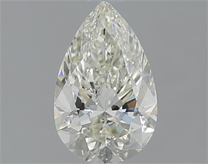 Picture of 1.01 Carats, Pear J Color, SI2 Clarity and Certified by GIA