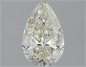1.50 Carats, Pear L Color, SI1 Clarity and Certified by GIA
