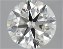 3.01 quilates, Redondo Ideal, Color K, claridad SI1 y certificado por GIA