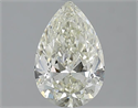 1.50 Carats, Pear K Color, SI2 Clarity and Certified by GIA