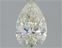 1.71 Carats, Pear K Color, SI2 Clarity and Certified by GIA