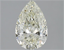 1.51 Carats, Pear K Color, IF Clarity and Certified by GIA
