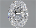 1.01 Carats, Oval D Color, SI2 Clarity and Certified by GIA