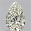 0.70 Carats, Pear K Color, VS1 Clarity and Certified by GIA