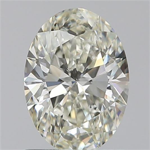 Picture of 0.82 Carats, Oval J Color, VS1 Clarity and Certified by IGI