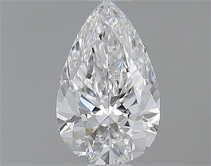 Picture of 0.50 Carats, Pear E Color, SI1 Clarity and Certified by GIA