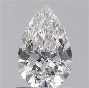 Picture of 0.70 Carats, Pear D Color, VVS2 Clarity and Certified by GIA