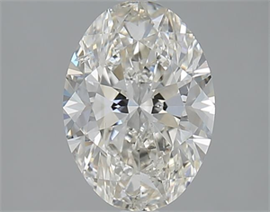 Picture of 1.70 Carats, Oval J Color, SI2 Clarity and Certified by GIA