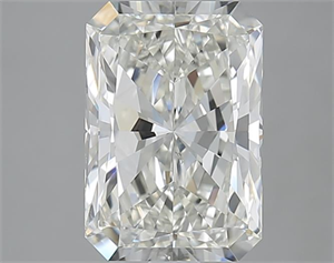 Picture of 2.50 Carats, Radiant J Color, SI1 Clarity and Certified by GIA