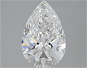 2.00 Carats, Pear F Color, VS2 Clarity and Certified by GIA