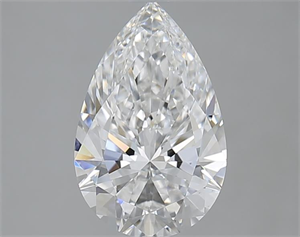 Picture of 2.00 Carats, Pear F Color, VS2 Clarity and Certified by GIA
