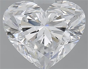 Picture of 1.50 Carats, Heart D Color, VVS2 Clarity and Certified by GIA