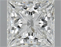 1.51 Carats, Princess J Color, VVS2 Clarity and Certified by GIA