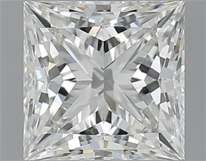 Picture of 1.51 Carats, Princess J Color, VVS2 Clarity and Certified by GIA