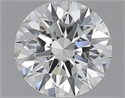 1.23 quilates, Redondo Ideal, Color G, claridad VVS1 y certificado por GIA