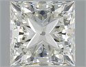 2.01 Carats, Princess J Color, VVS1 Clarity and Certified by GIA