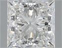 1.70 Carats, Princess I Color, VS1 Clarity and Certified by GIA